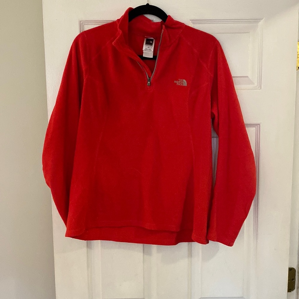 The North Face fleece half zip